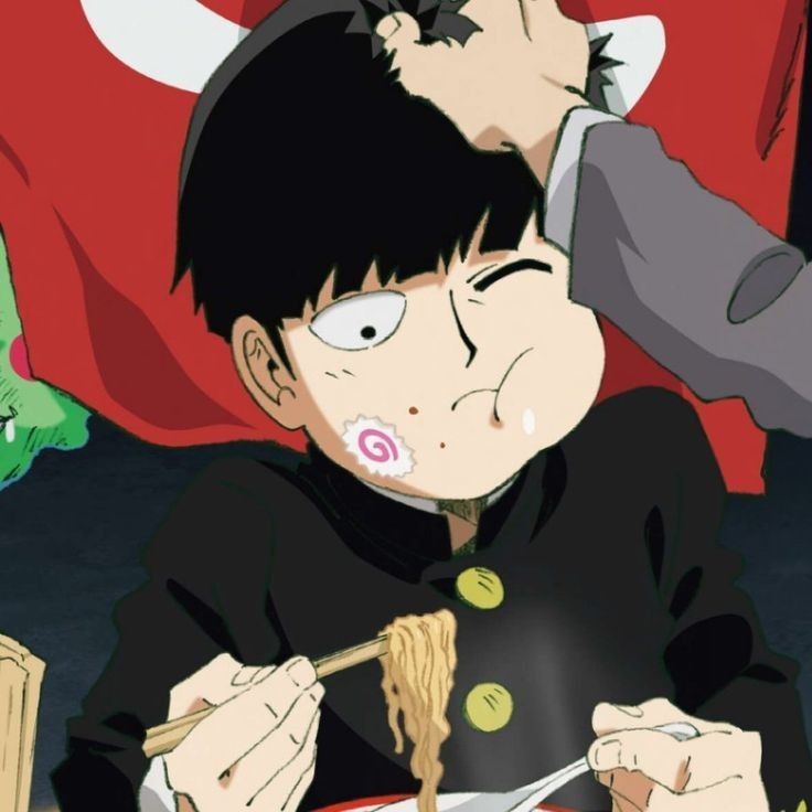 Mob getting patted on the head